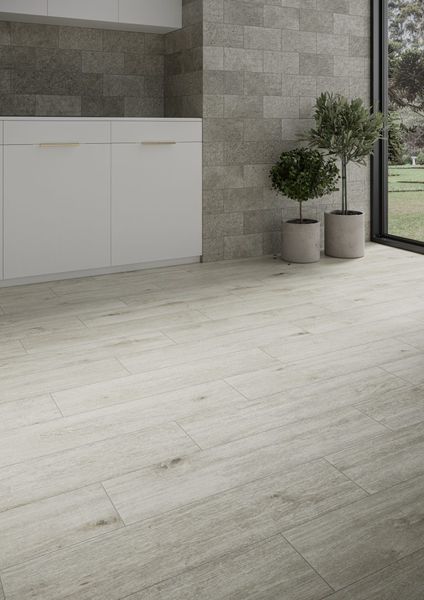 Плитка напольная Listria Bianco 175x800x8 Cerrad 5902510808921 фото