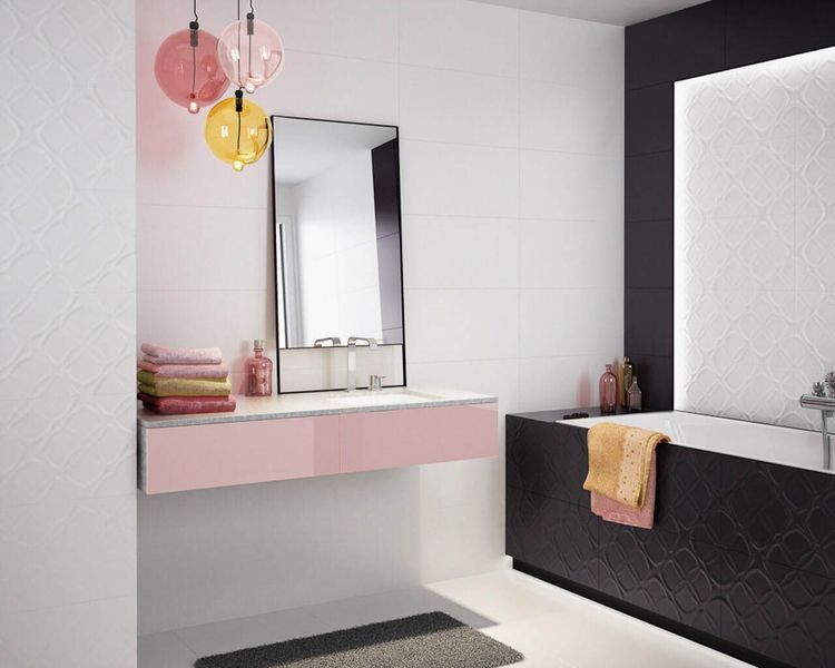 Плитка стінова Esten Grafit A RECT STR 295x595x9 Paradyz SSR-295X595-1-ESTN.GTA--2 фото