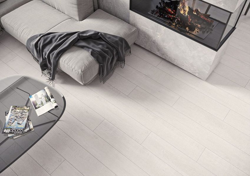 Плитка керамогранитная Nickwood Bianco RECT 193x2397x6 Cerrad 5903313316118 фото