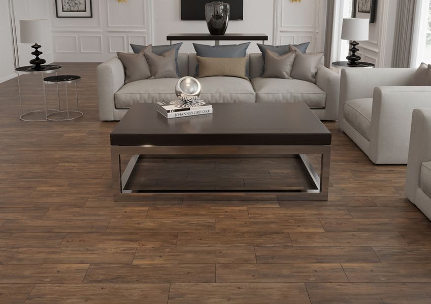 Плитка керамогранитная Cortone Marrone RECT 193x1202x10 Cerrad 5901779379500 фото
