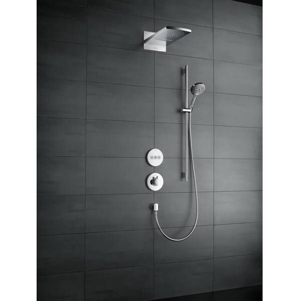 Змішувач прихованого монтажу для душу Hansgrohe ShowerSelect S Highflow 15742000 з термостатом 420982 фото