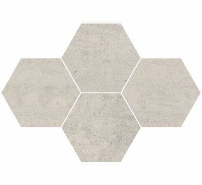Мозаика Town Soft Grey Mozaika Heksagon 283x408x9,5 Stargres 5903978231429 фото