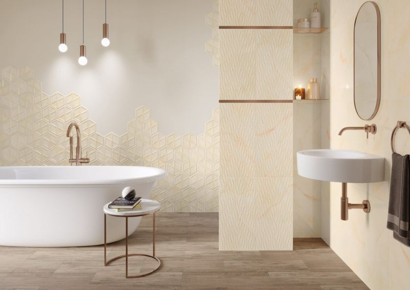 Плитка настенная Illusion Beige 300x600x9 Paradyz S---300X600-1-ILLU.BE фото