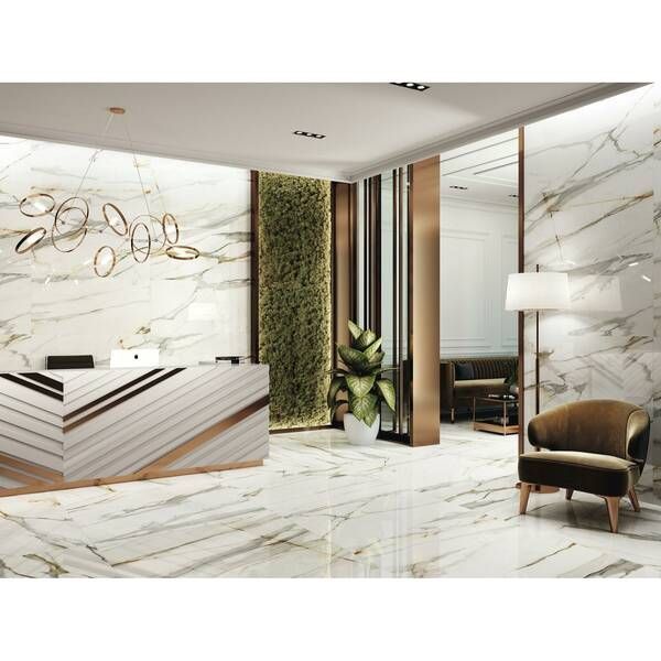 Керамограніт Ape Ceramica Calacatta Borghini Matt Rect 60x120 см 452075 фото