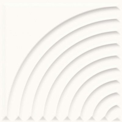 Плитка стінова Neve Creative Bianco B STR 198x198x11,5 Paradyz SS--198X198-1-NECR.BIB--M фото
