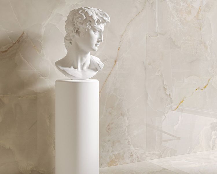 Плитка керамогранітна Invisible White RECT POL 1200x2800x6 Paradyz RPR-1,2X2,8-1-INVI.WH фото