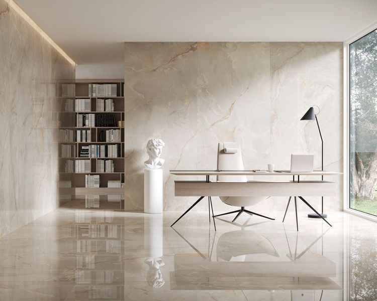 Плитка керамогранітна Invisible White RECT POL 1200x2800x6 Paradyz RPR-1,2X2,8-1-INVI.WH фото