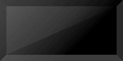 Декор Crystal Black Glass 150x300 Ceramika Color 5902706502978 фото