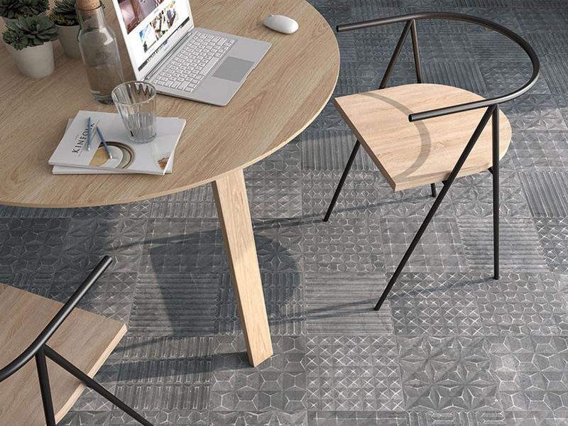 Плитка керамогранітна Lithos Lenar-R Gris RECT 293x293x8,2 Arcana 8926 фото