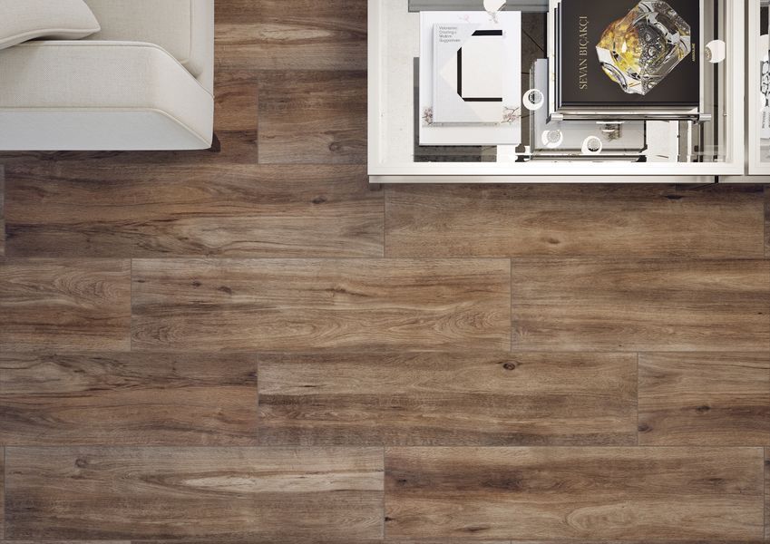 Ступень с капиносом V-shape Mattina Marrone 320-50x1202x10 Cerrad 5902510801571 фото