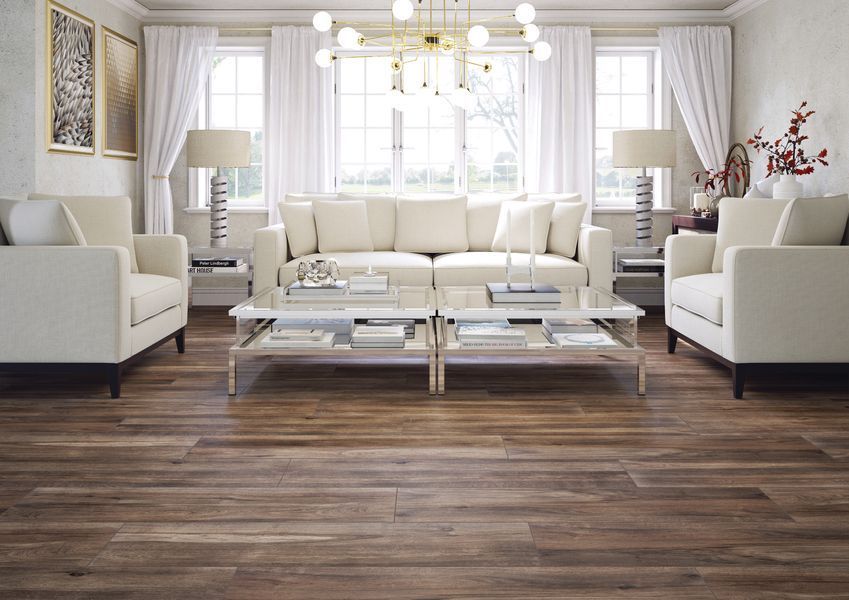 Ступень с капиносом V-shape Mattina Marrone 320-50x1202x10 Cerrad 5902510801571 фото