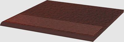 Сходинка пряма Cloud Brown Duro STR 300x300x11 Paradyz ZD--300X300-1-CLOU.BRSP-4 фото