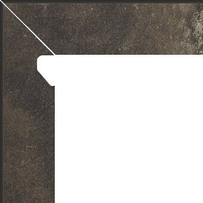Цоколь лівий Scandiano Brown 2х-елементний 81x300x11 Paradyz Z---081X300-1-SCAN.BRLE-C фото