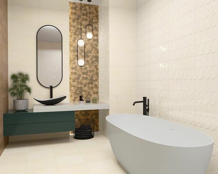 Плитка стінова Ideal White STR 300x600x9 Paradyz SS--300X600-1-IDEA.WH фото