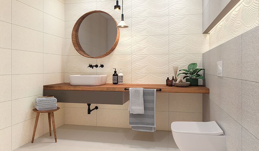 Плитка стінова Symetry Grys 300x600x9 Paradyz S---300X600-1-SYME.GR фото