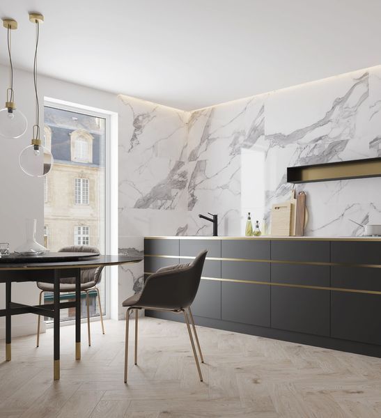 Плитка керамогранітна Calacatta White POL 597x597x8 Cerrad 5903313316842 фото Плитка керамогранітна Calacatta White POL 597x597x8 Cerrad 5903313316842 фото