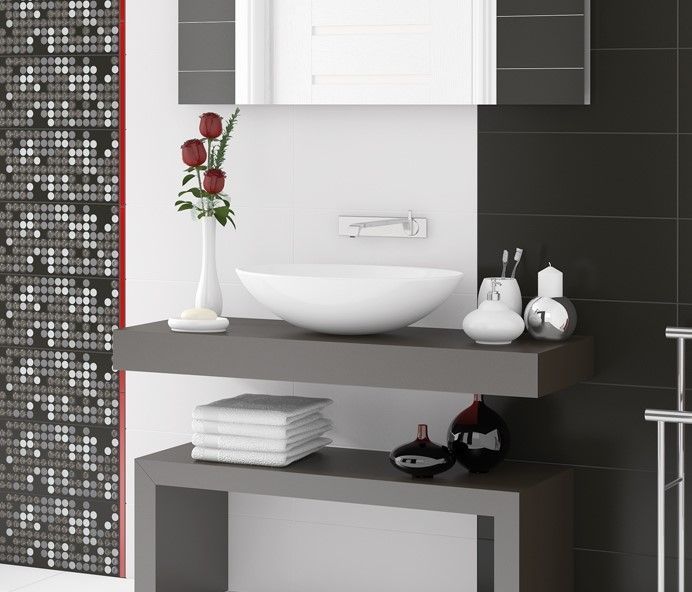 Декор Sigma Black Inserto 200x500x9 Konskie ICT0656090G1 фото