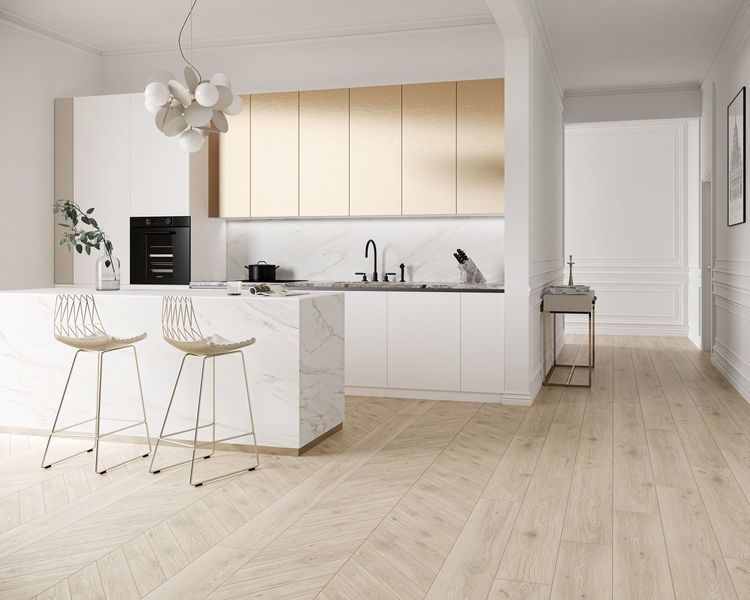 Декор Heartwood Cardamon Chevron правий 98x598x9 Paradyz R-R-098X598-1-HEWO.CD-P фото