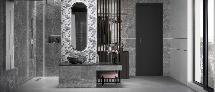 Плитка стінова Stavanger Grey RECT 300x600x8,5 Konskie 5903943502936 фото
