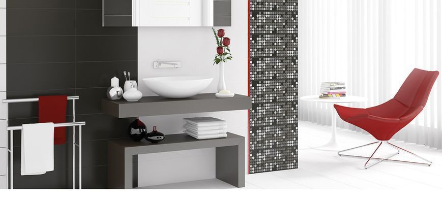 Декор Sigma Black Inserto 200x500x9 Konskie ICT0656090G1 фото
