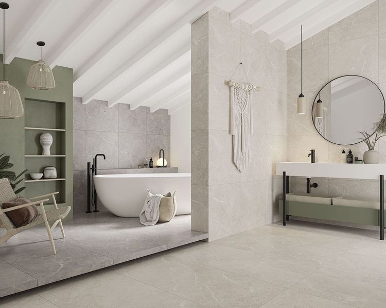 Плитка керамогранітна Sunnydust Light Beige RECT 598x598x9 Paradyz R-R-598X598-1-SUNN.BELG фото