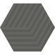Керамограніт Argenta Ceramica Gallery Cube Dark Hex 14x16 см 519695 фото 1
