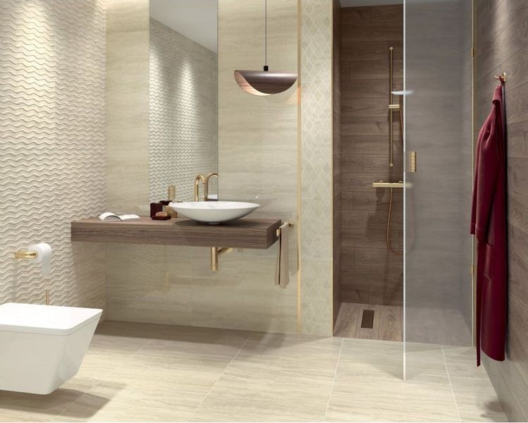 Плитка керамогранитная Silence Beige RECT 598x598x9 Paradyz R-R-598X598-1-SILE.BE фото