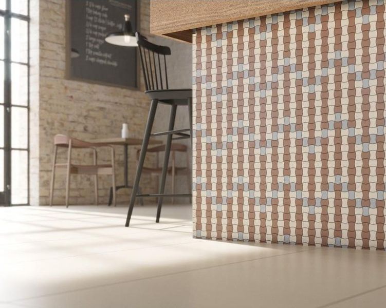 Плитка керамогранітна Modernizm Blue RECT 598x598x9 Paradyz Q-R-598X598-1-MODM.BL фото