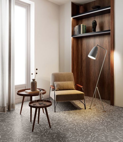 Плитка керамогранитная CSAIARDS90 Insideart Remarble Dark SOFT 900x900x10 Sant'agostino CSAIARDS90 фото