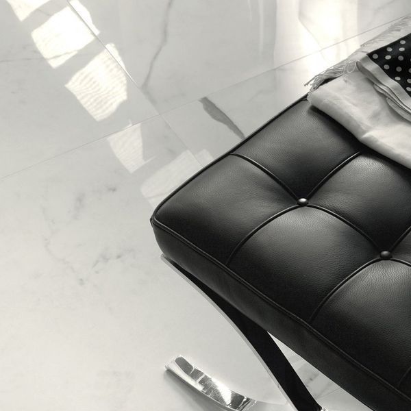 Плитка керамогранітна LGWETL4 Statuario Bianco RECT LUX POL 600x600x10 Lea Ceramica LGWETL4 фото