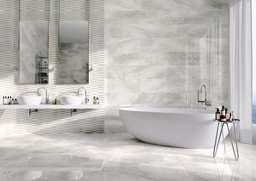 Плитка керамогранитная Masterstone White RECT 597x1197x8 Cerrad 5903313315470 фото