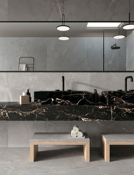 Плитка керамогранітна JW 11 Black Gold LUC 150x600x9 Mirage TX65 фото