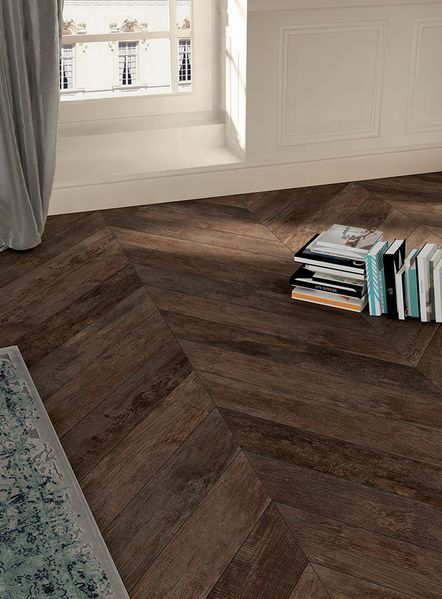 Плитка керамогранитная Burnet NN 04 Chevron NAT 200x1200x9 Mirage AHX3 фото