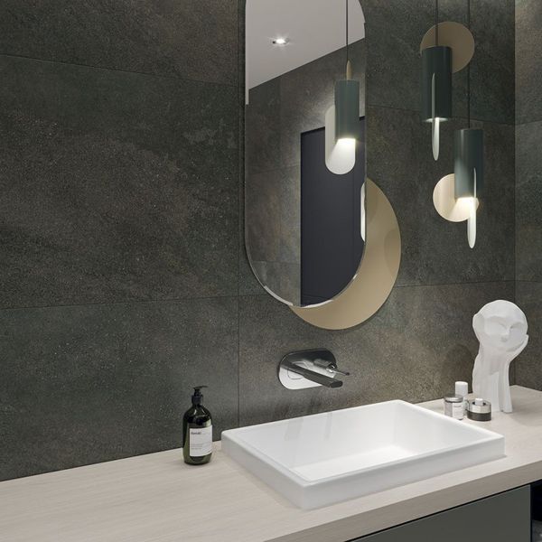 Плитка керамогранітна Smoothstone Umbra RECT Satyna 598x1198x10 Paradyz RWR-0,6X1,2-1-SMST.UM фото