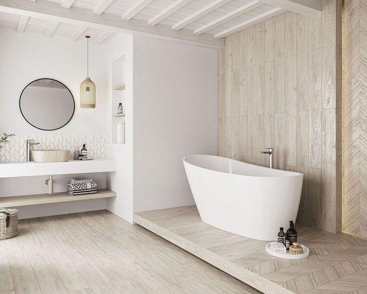 Плитка керамогранитная Wildland Light RECT 148x898x10 Paradyz R-R-148X898-1-WILD.LG фото