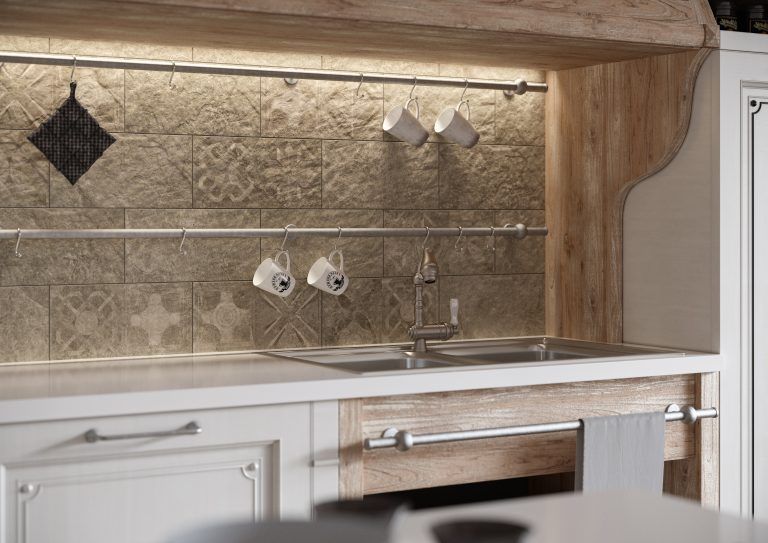 Плитка фасадная Torstone Grys Decor 148x300x9 Cerrad 5902510809300 фото