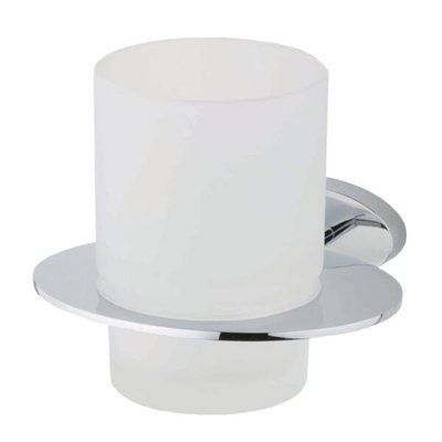Склянка Devit Prestige 8058124SC з тримачем хром 184549 фото