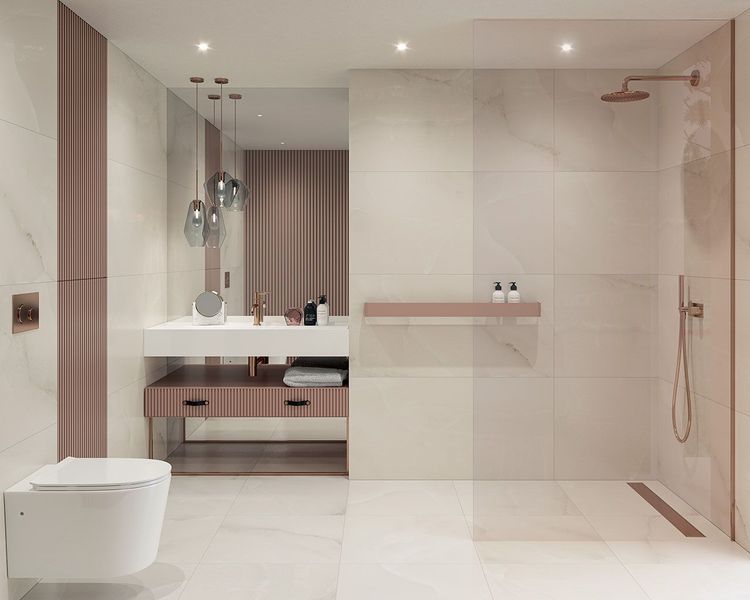 Плитка керамогранітна Elegantstone Beige RECT LAP 598x1198x10 Paradyz RHR-0,6X1,2-1-ELST.BE фото