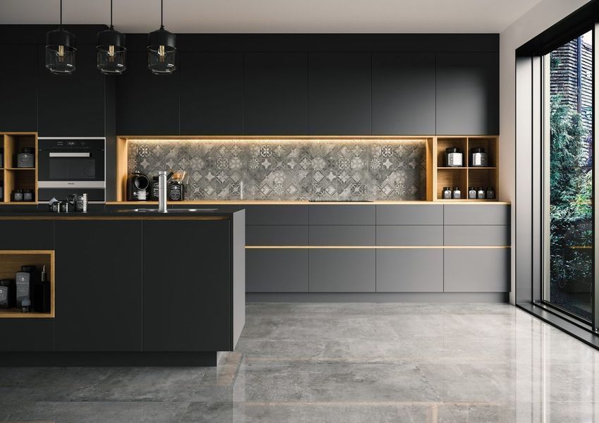 Плитка керамогранитная Softcement Graphite RECT 597x1197x8 Cerrad 5903313315579 фото