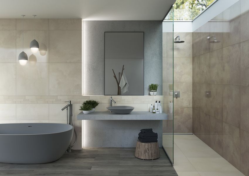 Плитка керамогранітна Naturstone Grafit RECT 298x598x10 Paradyz Q-R-298X598-1-NATE.GT---3 фото