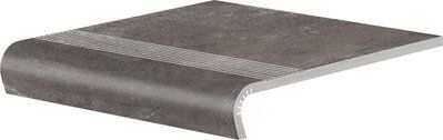 Сходинка з капіносом V-shape Piatto Antracyt 320-50x300x9 Cerrad 5902510806866 фото