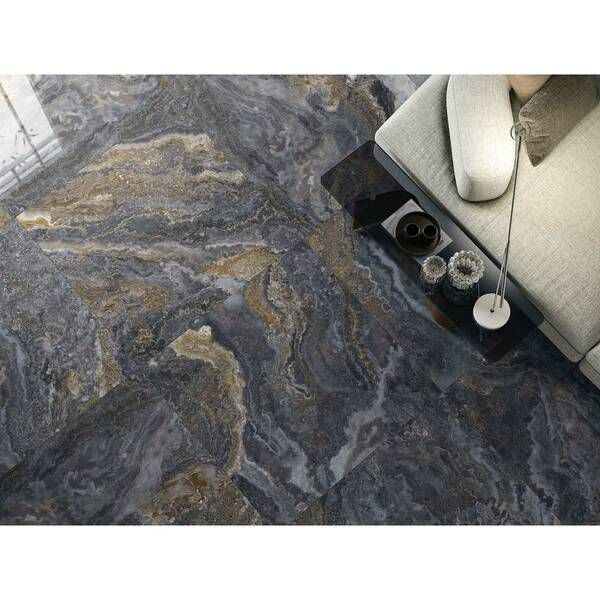 Керамограніт Argenta Ceramica Linz Blue 120x260 см 514875 фото
