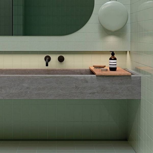 Плитка керамогранітна Neve Creative Green 198x198x7,5 Paradyz R---198X198-1-NECR.GN---M фото