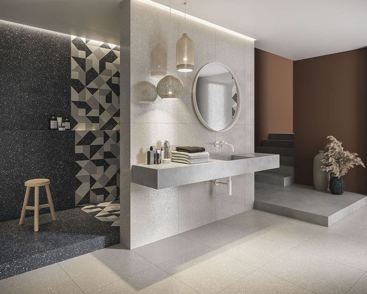 Плитка керамогранитная Macroside Bianco RECT 598x1198x10 Paradyz R-R-0,6X1,2-1-MOST.BI---2 фото