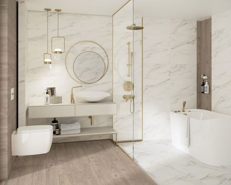 Плитка настенная Daybreak Bianco RECT 298x598x9 Paradyz S-R-298X598-1-DAYB.BI фото