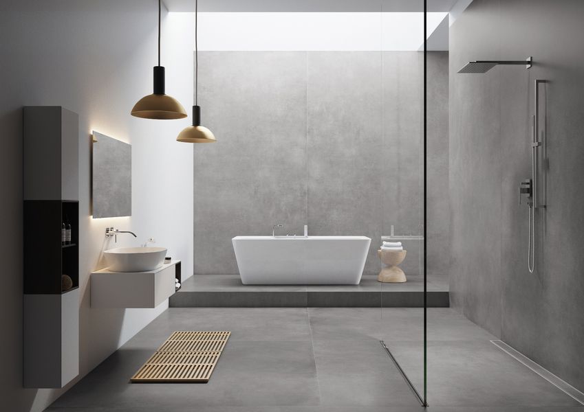 Цоколь Concrete Graphite 80x1197x8 Cerrad 5903313305549 фото