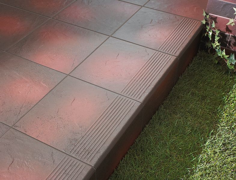 Сходинка з капіносом кутова Semir Rosa 330x330x11 Paradyz Z---330X330-1-SEMI.ROKN фото