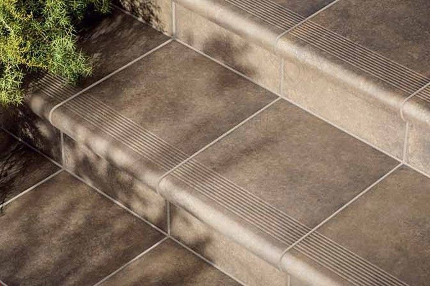 Ступень с капиносом V-shape Cottage Cardamom 320-50x300x9 Cerrad 5901779370705 фото