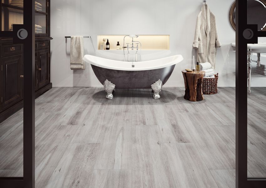 Плитка керамогранітна Mattina Bianco RECT 193x1202x8 Cerrad 5901779379449 фото