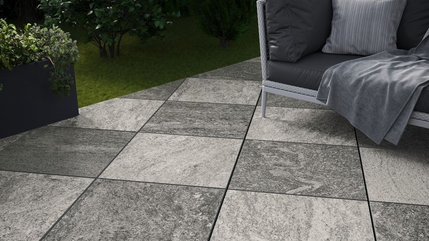 Плитка керамогранітна Arragos Dark Grey 2.0 RECT 597x597x20 Cerrad 5900423052394 фото